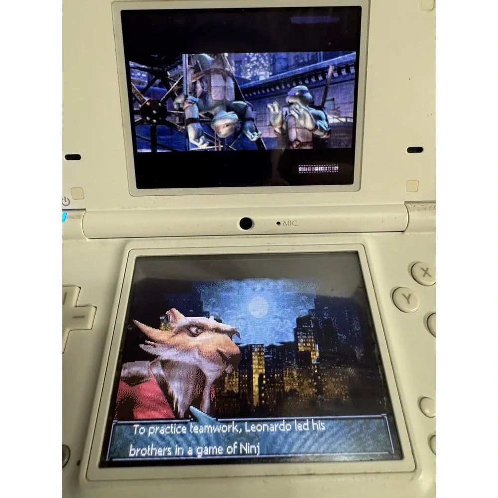 Teenage Mutant Ninja Turtles Nintendo Ds Game Tested (see Photos)